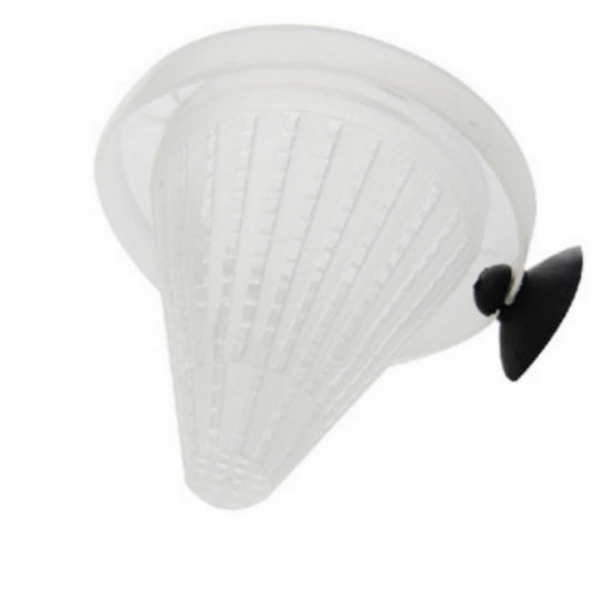 Aquarium Fish Tank Plastic Red Bug Funnel Cone Feeder