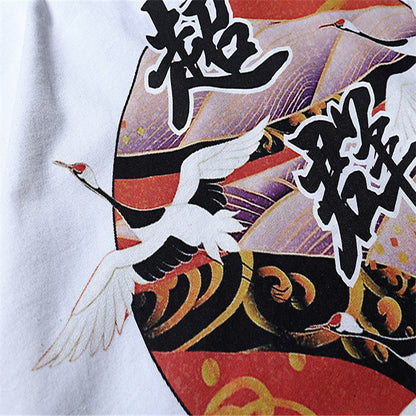 Crane Chinese short sleeve