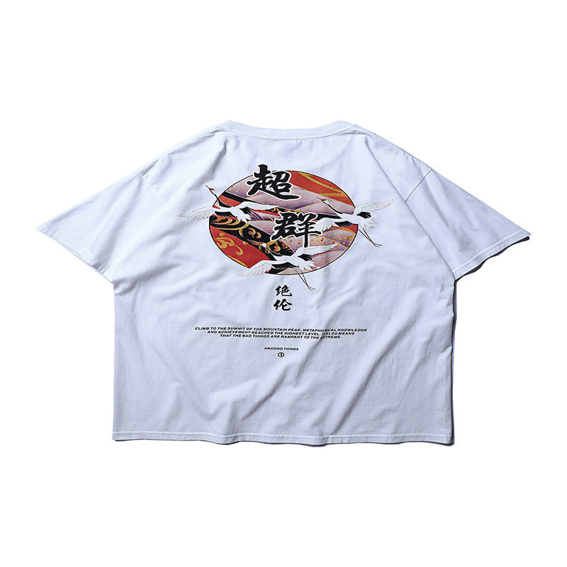 Crane Chinese short sleeve
