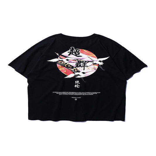Crane Chinese short sleeve