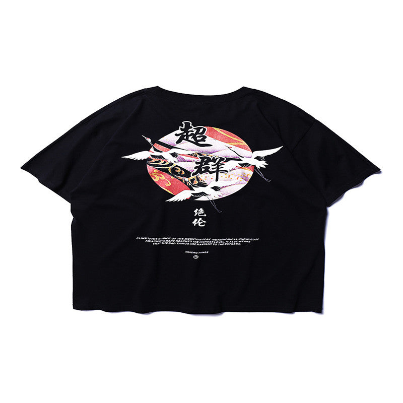 Crane Chinese short sleeve
