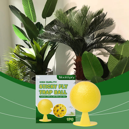 Sticky Flying Bug Trap Ball Indoor And Outdoor Household