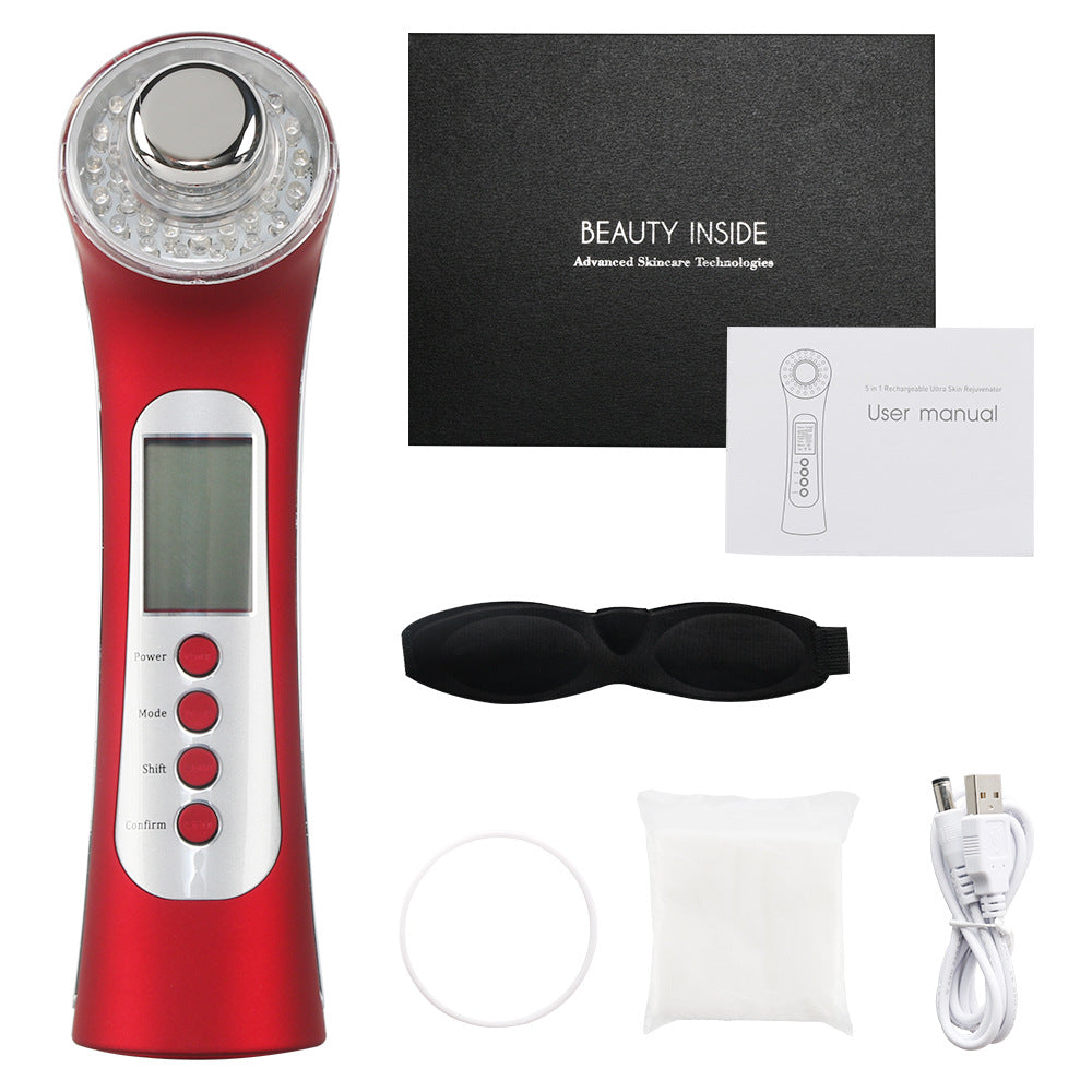 Ultrasonic Color Light Skin Rejuvenation Input And Output Instrument