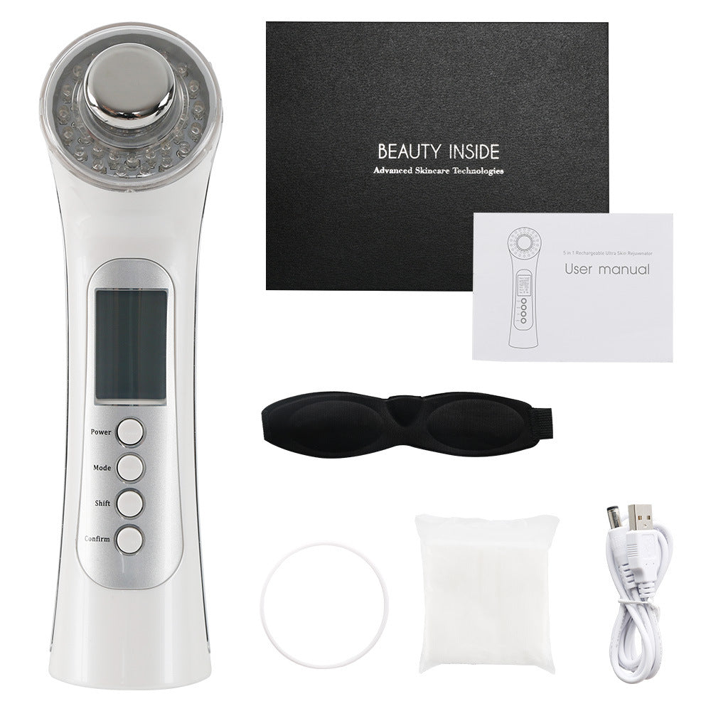 Ultrasonic Color Light Skin Rejuvenation Input And Output Instrument