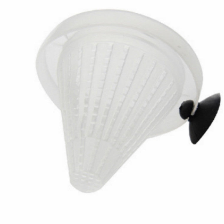 Aquarium Fish Tank Plastic Red Bug Funnel Cone Feeder