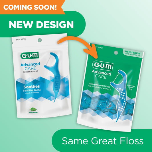 Soie dentaire GUM Advanced