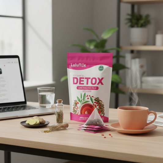 Thé Detox LULUTOX Pêche
