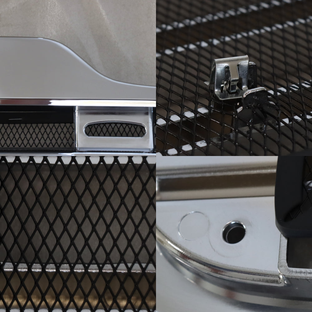 Chrome Grille With Bug Screen Fit For 2003-2015 Freightliner M2100 106 112