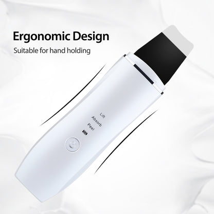 Ultrasonic Skin Spatula Facial Pore Blackhead Cleaning Instrument Facial Cleansing Beauty Device Skin Spatula