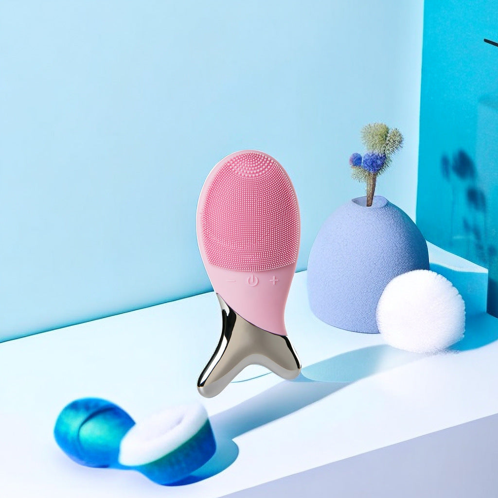 Waterproof High Frequency Vibration Pore Deep Cleansing Facial Cleaner