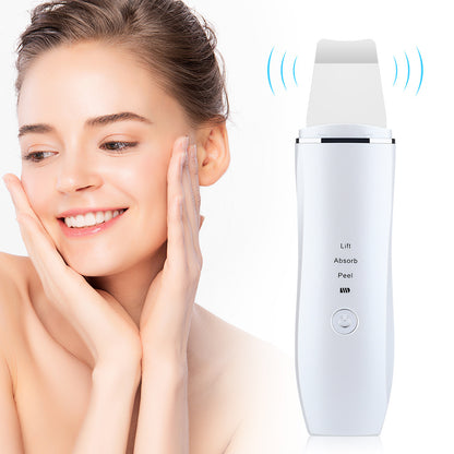 Ultrasonic Skin Spatula Facial Pore Blackhead Cleaning Instrument Facial Cleansing Beauty Device Skin Spatula